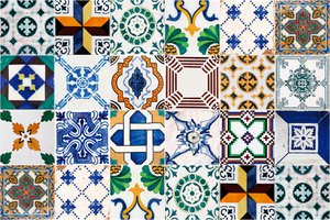 Adhesive Tiles "Ceramic Pachwork"