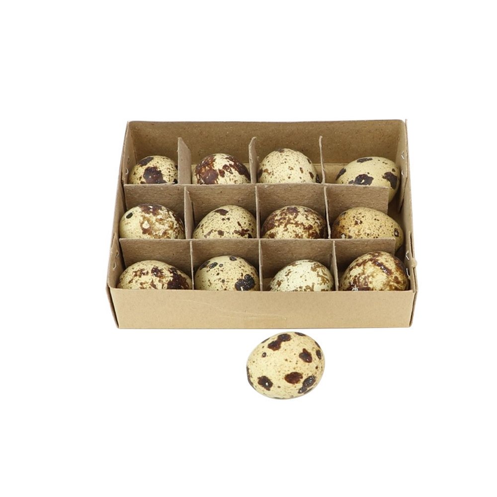 Huevos de codorniz, 24 piezas/caja, natural