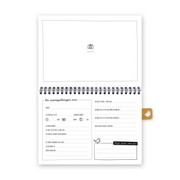 My baby shower udfyldningsbog A5 | lyserød