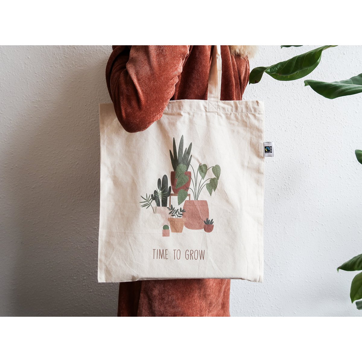 Fairtrade Tote Bag - Time to grow