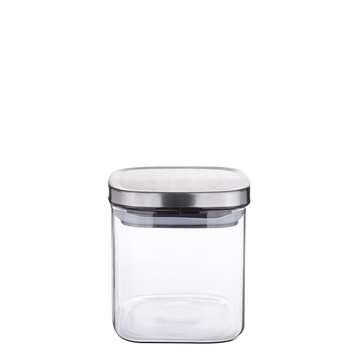 Tarro de almacenamiento de vidrio rectangular 600 ml
