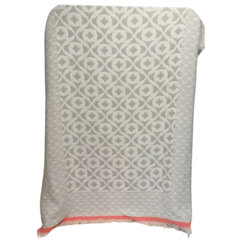 Jacquard Hamam Plaid 'May' 170x130 cm