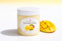 Natürliche Körperbutter Tropical Mango – reine Sheabutter