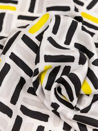 Foulard quadrato in seta 90x90 cucito a mano
