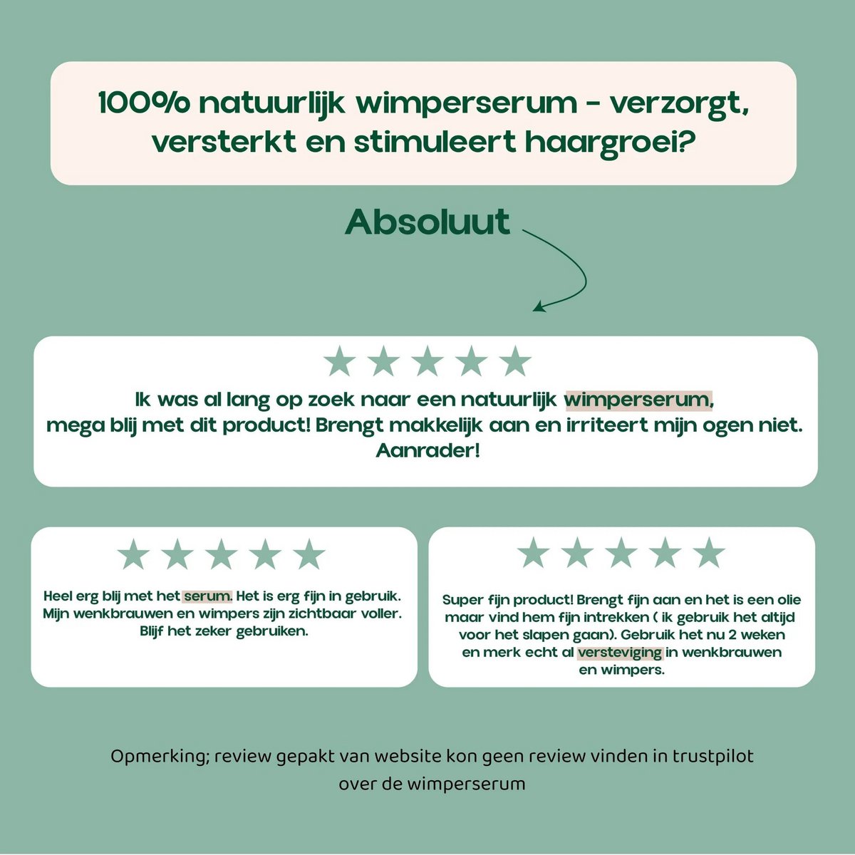 INCIA Wimpernserum für Wimpern und Augenbrauen