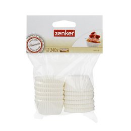 Set van 240 papieren muffinvormpjes 3 cm Zenker Smart Pastry