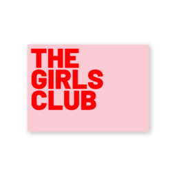 Postkort - Girls Club