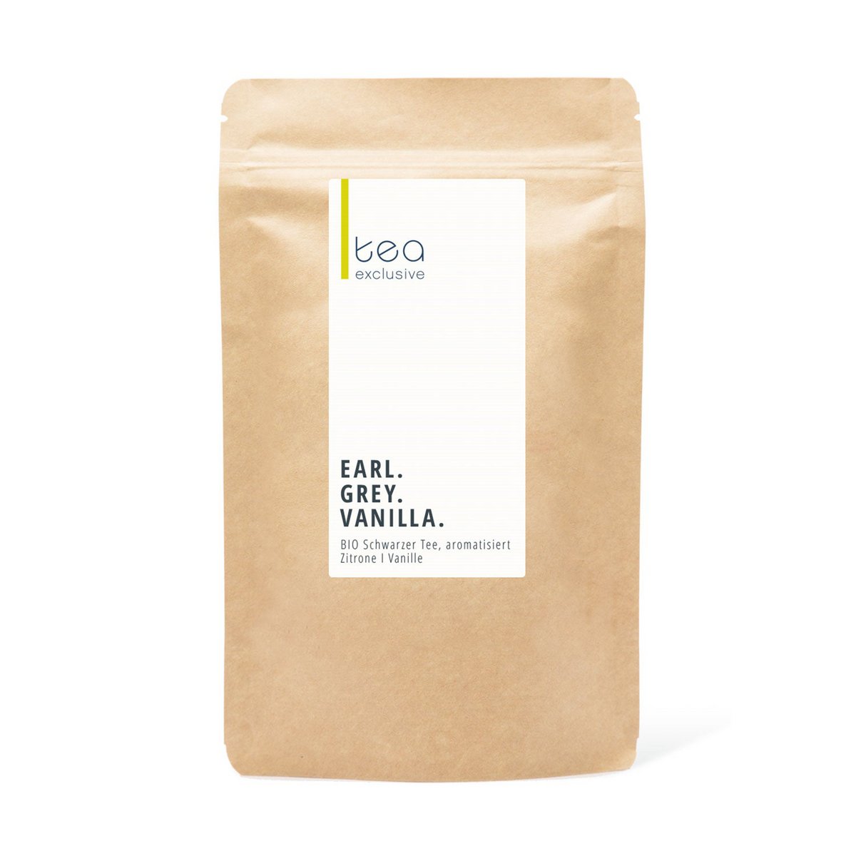 Vanille Earl Grey, thé biologique et noir, 100g