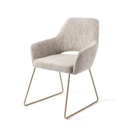 Jesper Home Yanai Dining Chair Slide Gold