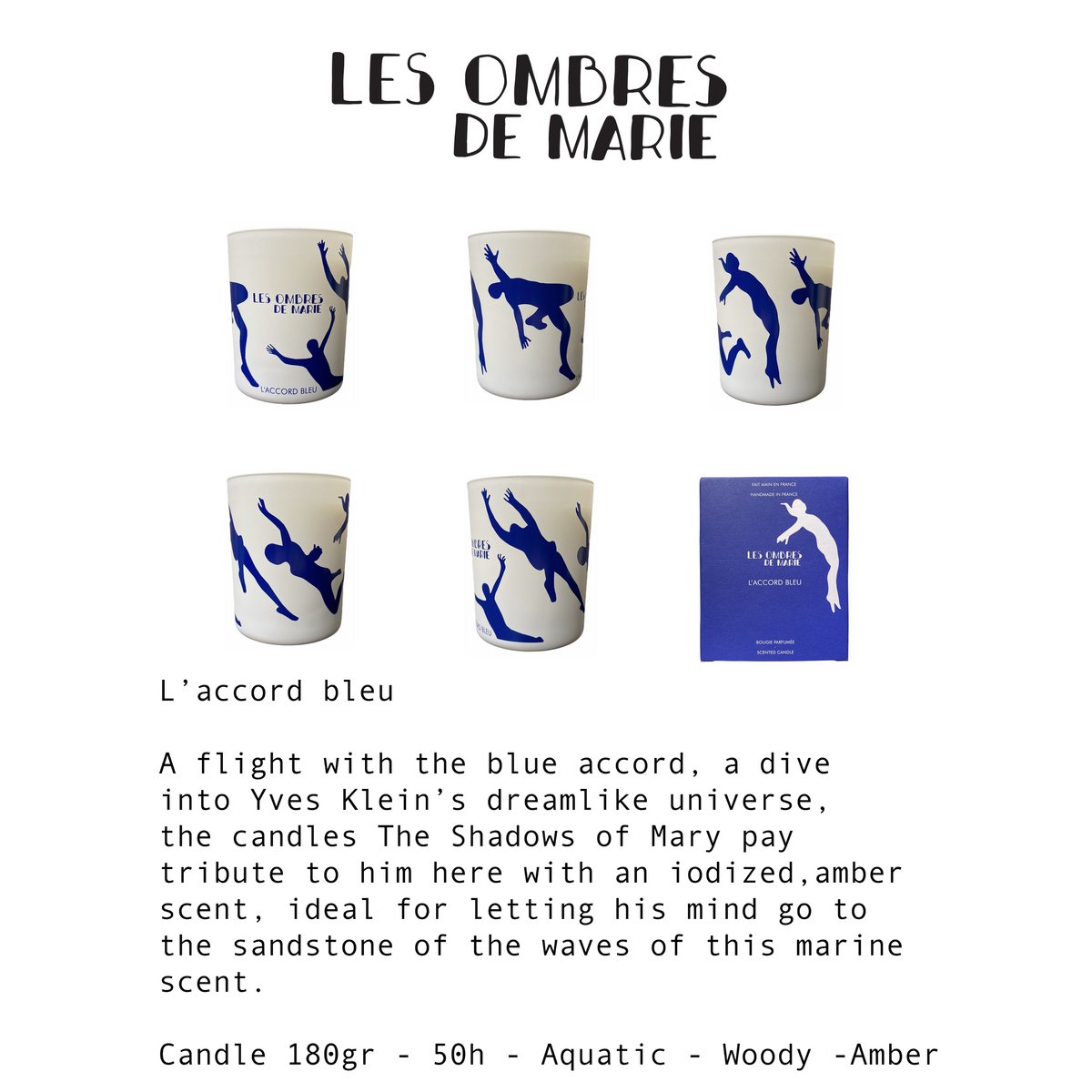 L'accord bleu - kunstlys hyldest til Yves Klein