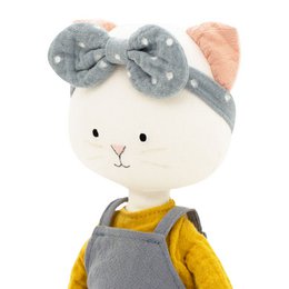 Cotton Plush Toy, Cotti Motti, Christy the Cat (30 cm)