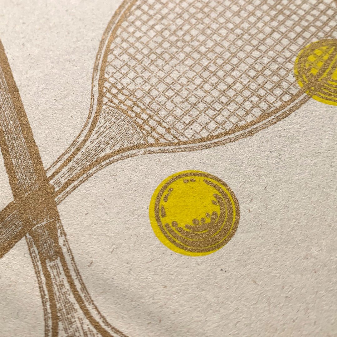 Postcard / Tennis / Eco paper