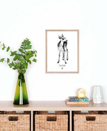 Poster - Ich bin ein Reh