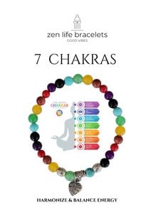 Armband mit 7 Chakren