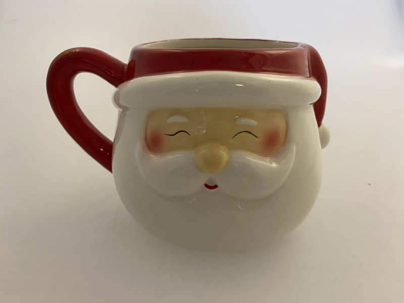 Mug dolomite Noël 15.6x11.4cm