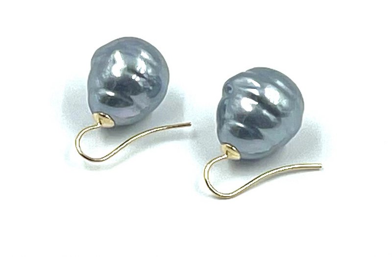 Pendientes de perlas barrocas