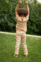 uitlopende broek Percy