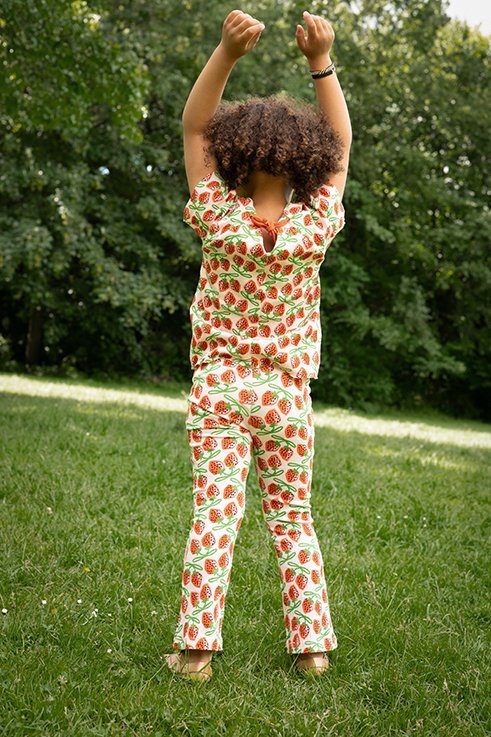 uitlopende broek Percy