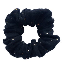Scrunchie ze szczyptą złota
