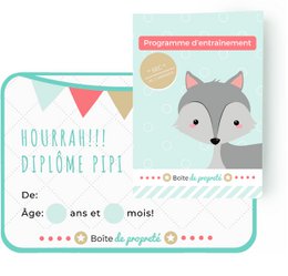 Boîte de propreté - Apprentissage de la propreté pour enfants