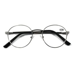 Reading glasses – Alexi Metal and Black +2.5
