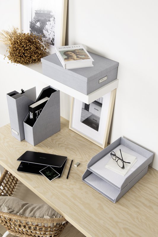 HOLGER nested document organizing, set of 5 - Ash C62