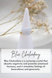 24K naturlige krystaller Hand Wired Solitaire Ring
