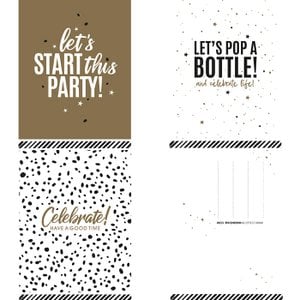 Let's Party greeting card set - 30 pieces