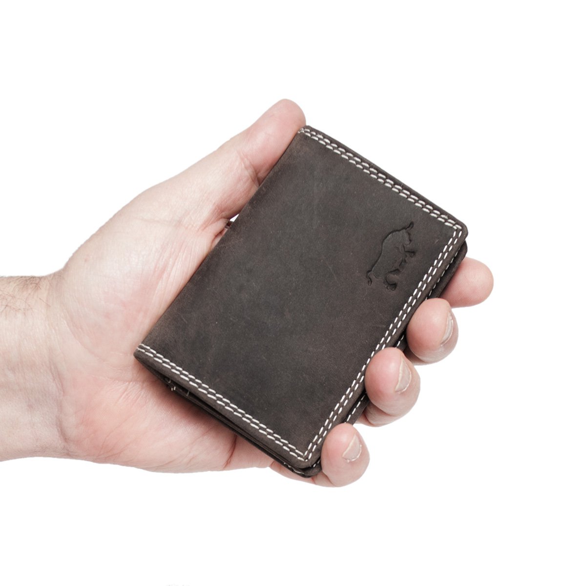 Portfel damski Mini Buffalo Leather - Portfel damski bardzo mały w 3 kolorach Buffalo Leather