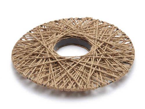 Oggetto decorativo "Corda", ghirlanda di corda, piatto/tondo, 30cm