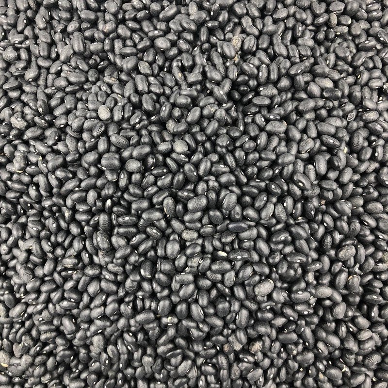 Organic black beans in bulk