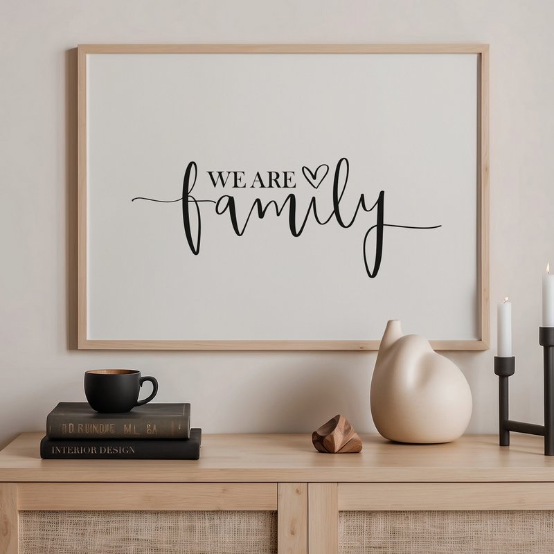 Poster: We are family