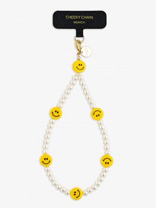 Mobiele telefoon hanger SMILEY