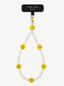 Mobiele telefoon hanger SMILEY