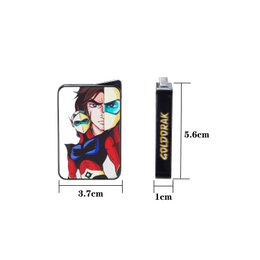 GOLDKORAK DISPLAY OF 12 ASSORTED LIGHTERS
