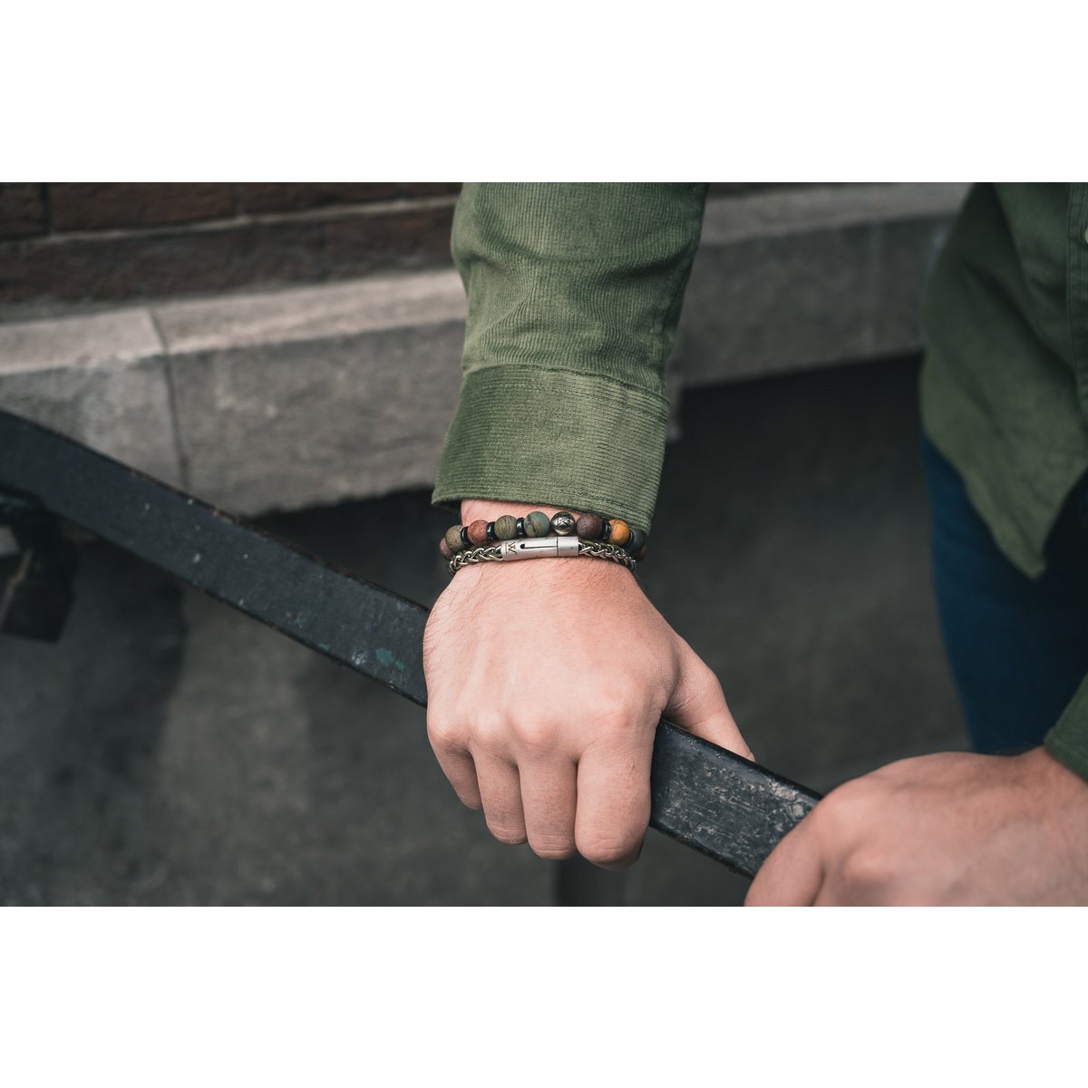 Stahlarmband 6 mm – Wallis-Kollektion