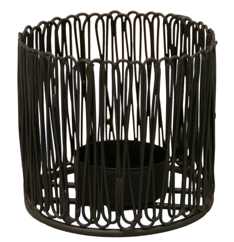 TLIGHTHOLDER WIRED  BOX/4PC   BLACK