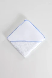 Asciugamano da bagno con cappuccio per bambini da dipingere, bianco