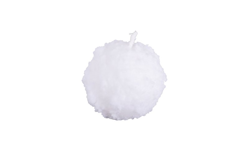 Vela de bola de nieve de aurora boreal