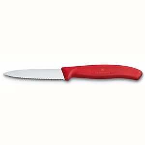Victorinox Schälmesser rot gezahnt