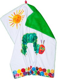 Coperta per bambini, bruco affamato, 75 x 90