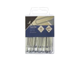 Trombones Kangaro 50 mm boîte ronde en plastique 40 pcs galvanisé