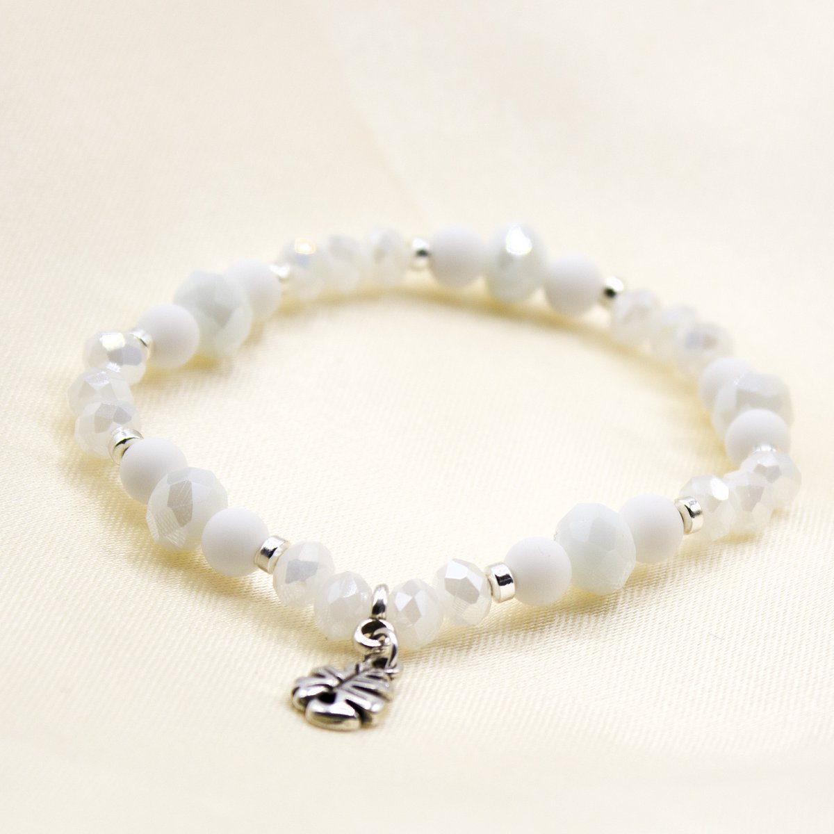 Armband Bente parelwit