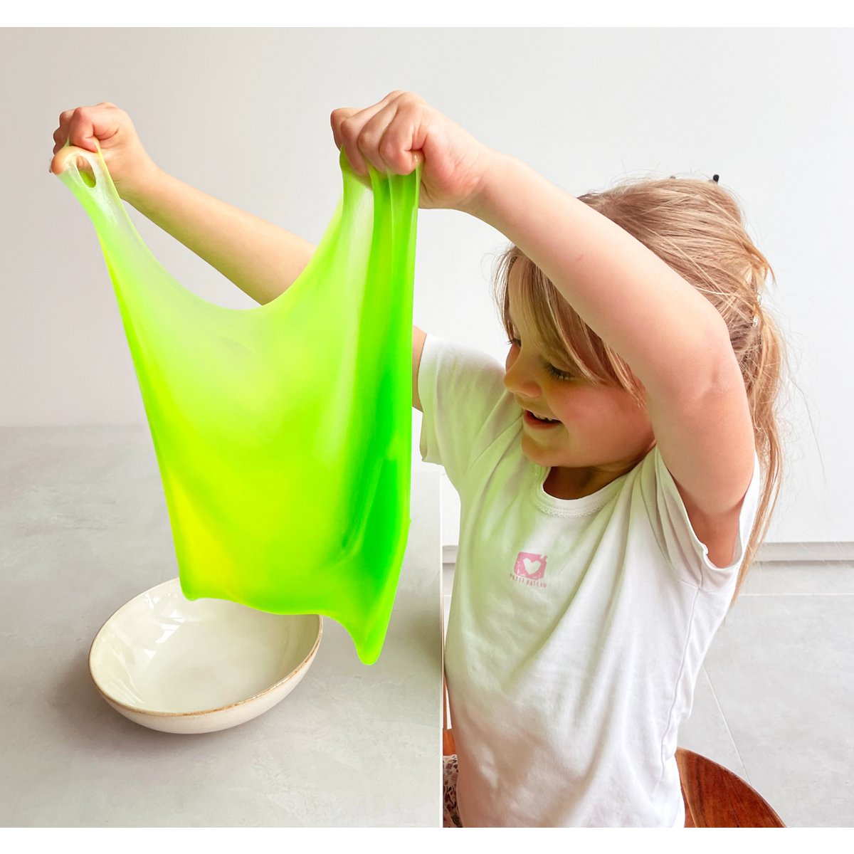 Tuban Slime - Jiggly Slime - Neo Duo - Geel En Groen 430g