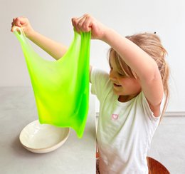 Tuban Slime - Jiggly Slime - Neo Duo - Geel En Groen 430g