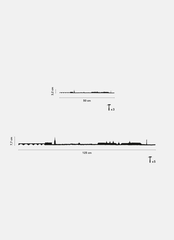 BORDEAUX SKYLINE - XL