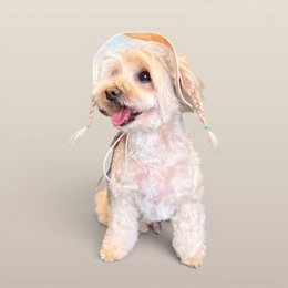 Okerkleurige pet-emmerhoed