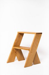 Taburete de paso, taburete LOBO de roble macizo