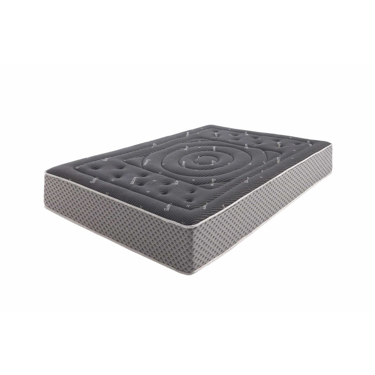Premium zwarte multizOne viscosoft matras -zwart - Dikte: 27 cm - Moonia