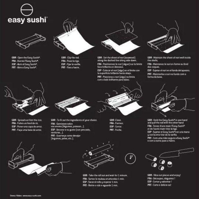 Vegetarisches, veganes Easy Sushi® Kochbuch | Japanische Küche, Makis, Sushi
